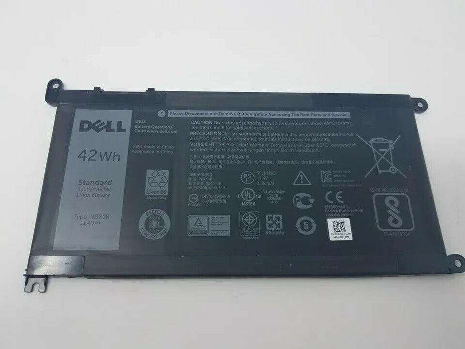Genuine WDXOR Battery For Dell inspiron 13-5000 13-7000 15-5000 15-7000 17-5000