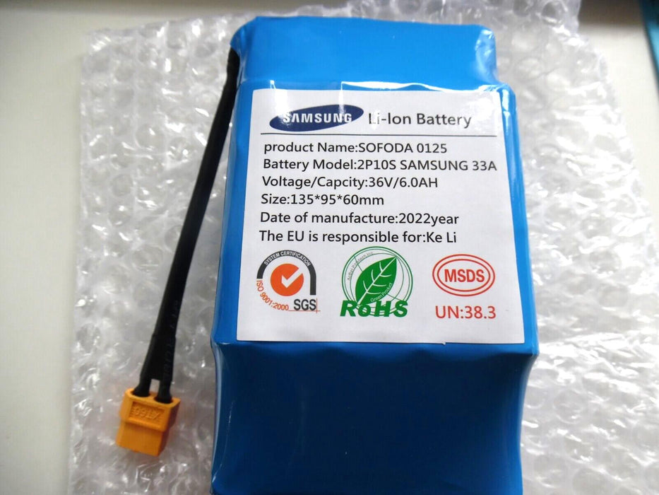 Original Samsung  battery 36V 7Ah Electric Scooter.