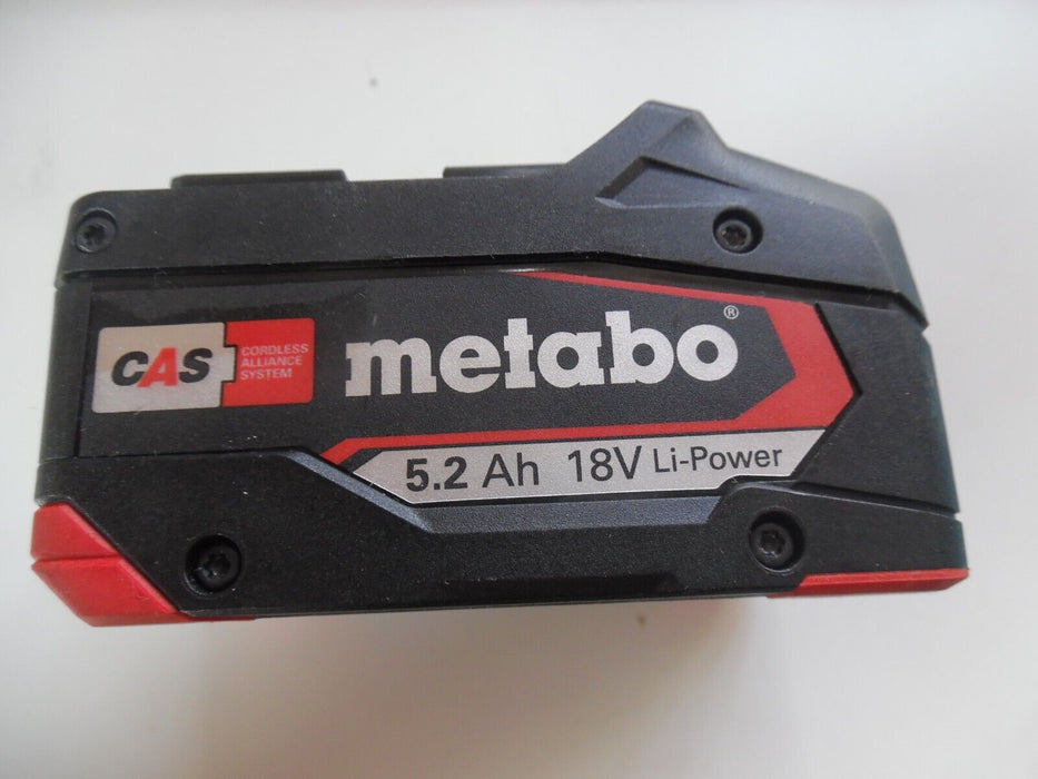 metabo d-72622 battery pack 5.2ah 18v Li-Power
