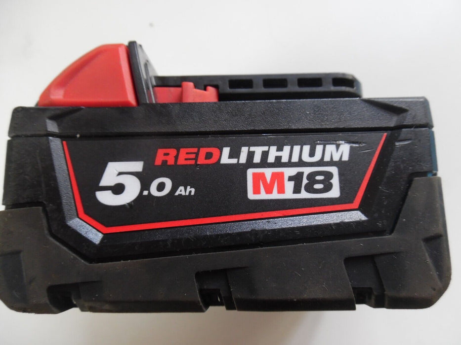 Milwaukee M18B5 M18 5.0Ah Red Lithium-ion Battery