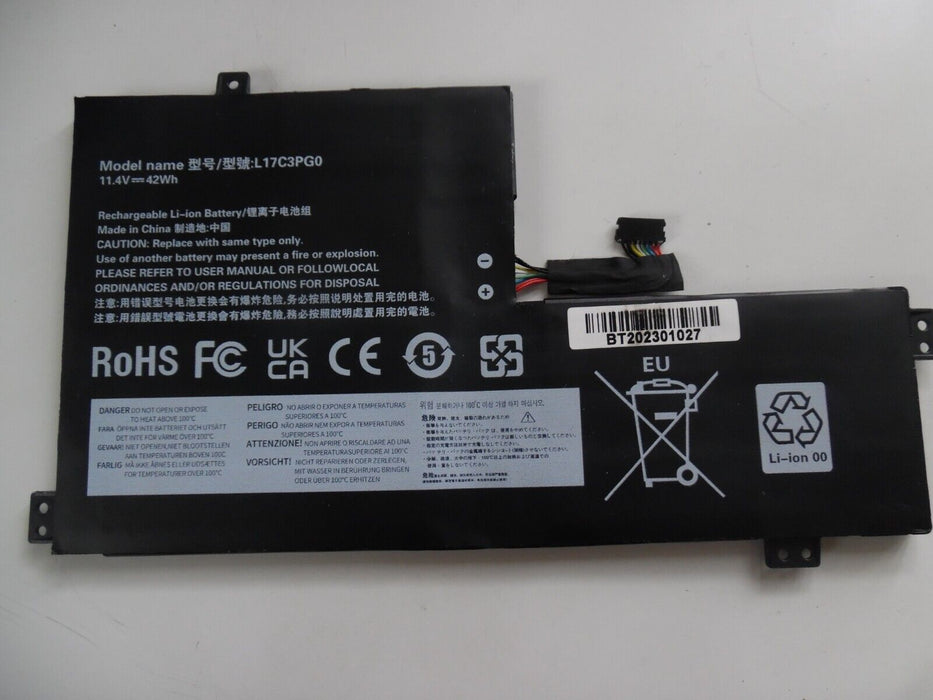 l17c3pg0 Battery for Chromebook 100e, 300e, 500e 11.4v