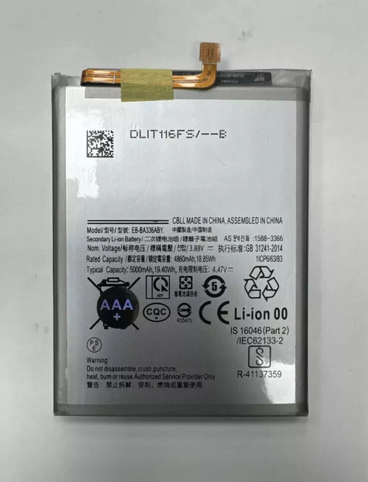 Battery For Samsung Galaxy A33 5G A53 5G EB-BA336ABY 5000mAh SM-A336B UK Stock