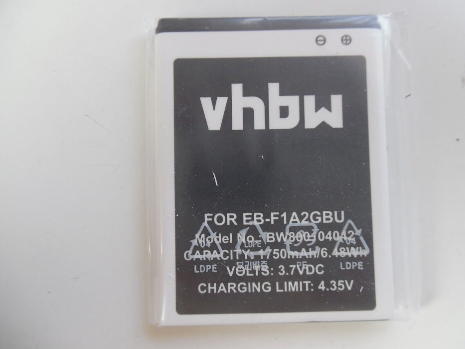 VHBW Battery For Samsung Galaxy S2 I9100 EB-F1A2GBU 1750mAh Brand New