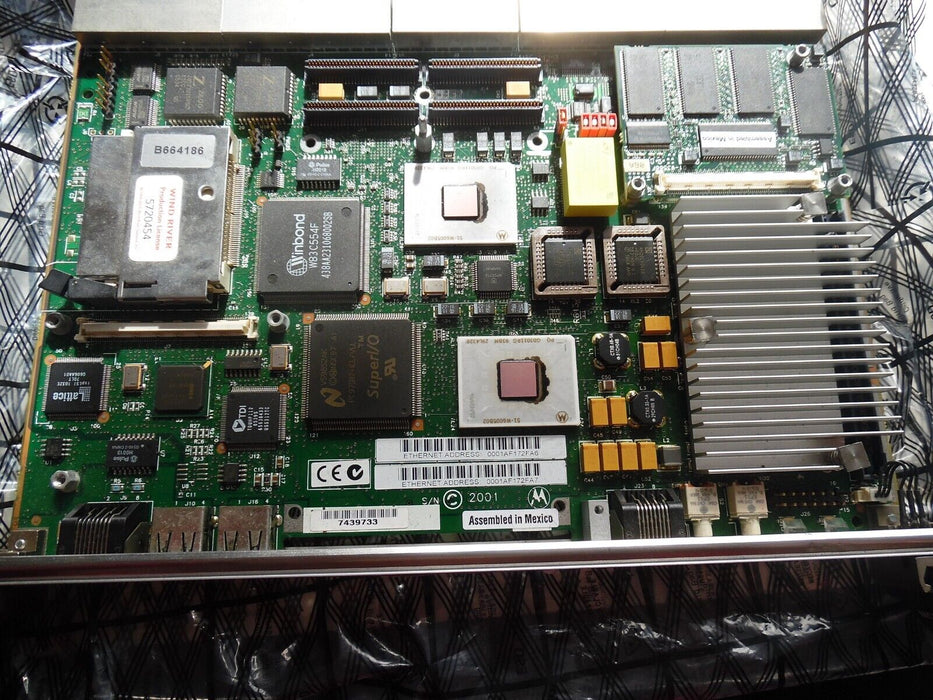 motorola mezzanine card mcp820