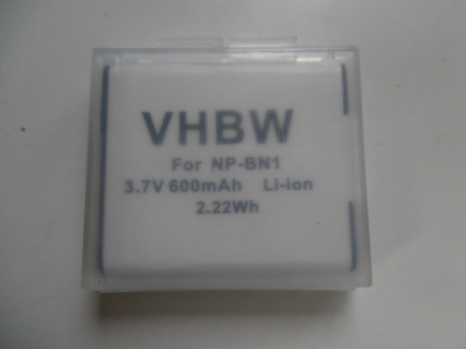 VHBW For Sony Np-BN1 battery 600mAh