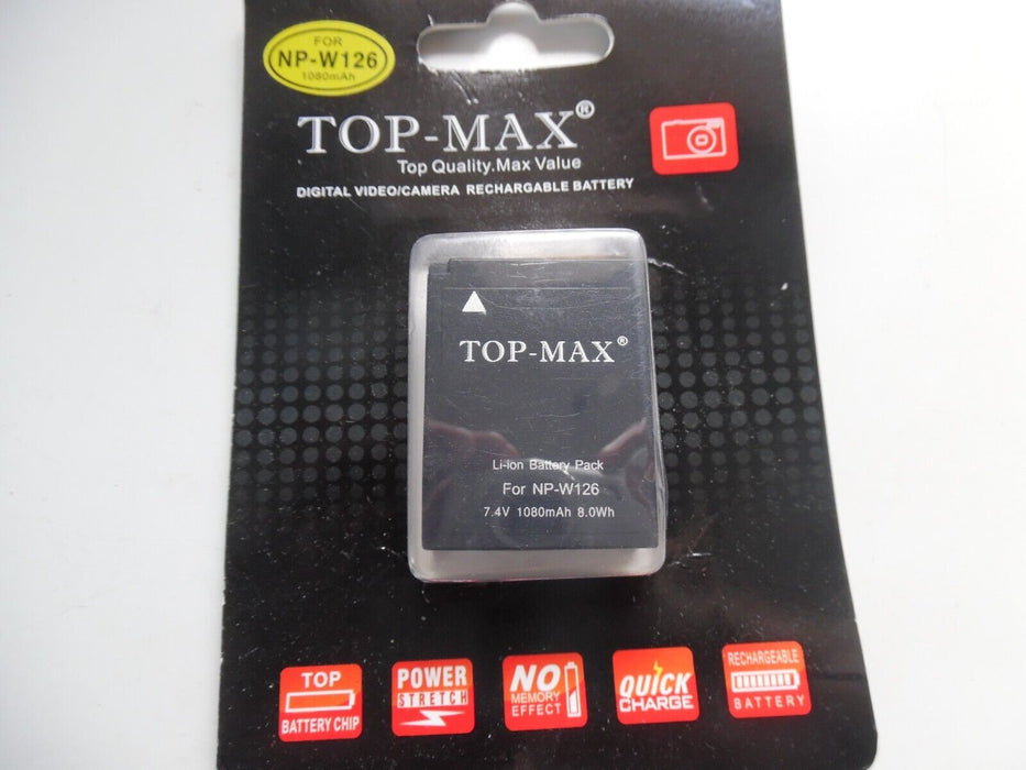 top max np-w126 for fuji cameras