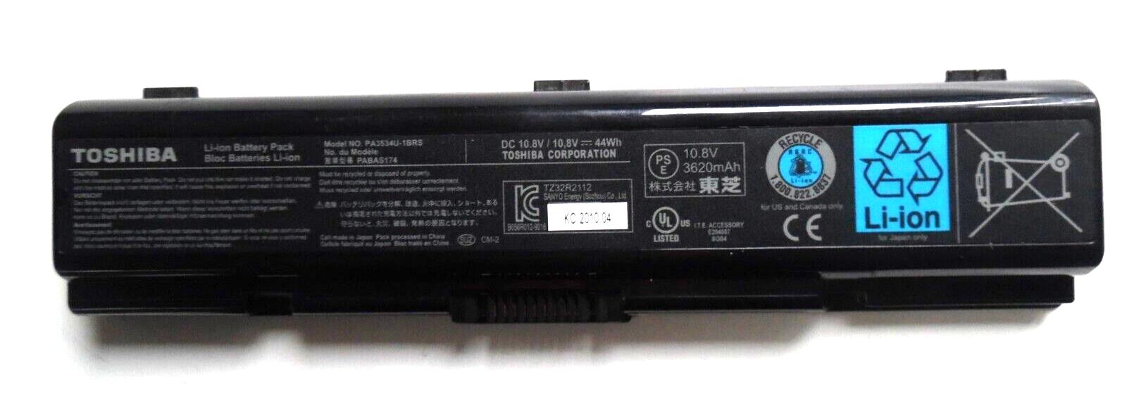 NEW Battey For TOSHIBA PA35334U-1BRS