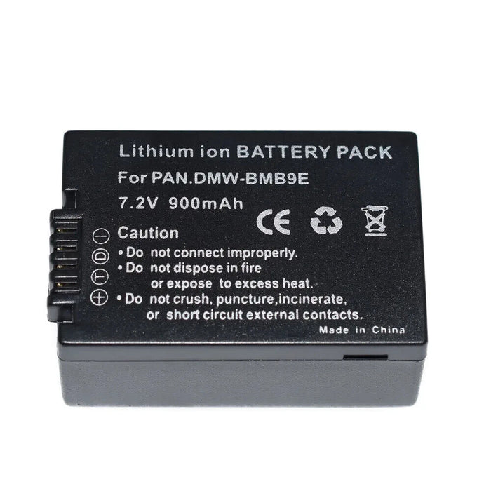 DMW-BMB9E Battery for Panasonic Lumix DMC-FZ40 FZ45 FZ150 FZ100 FZ47 Camera BMB9