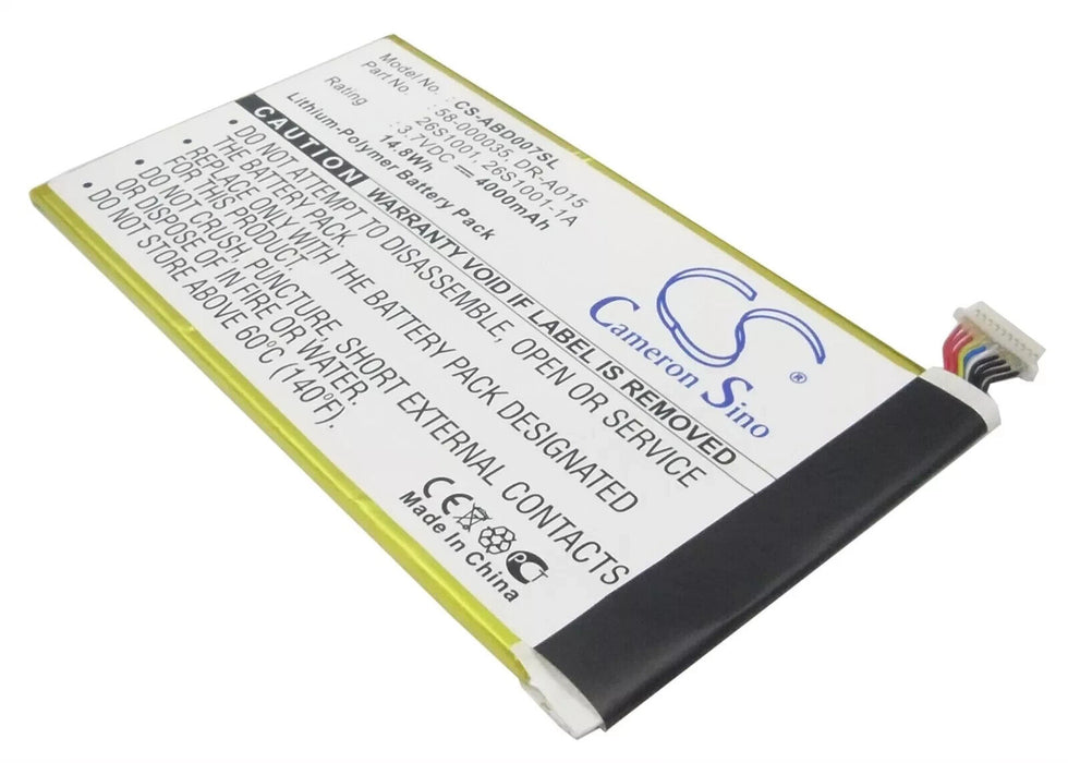 New Battery Cell For Amazon 58-000035 4000mAh 0 Li-PL