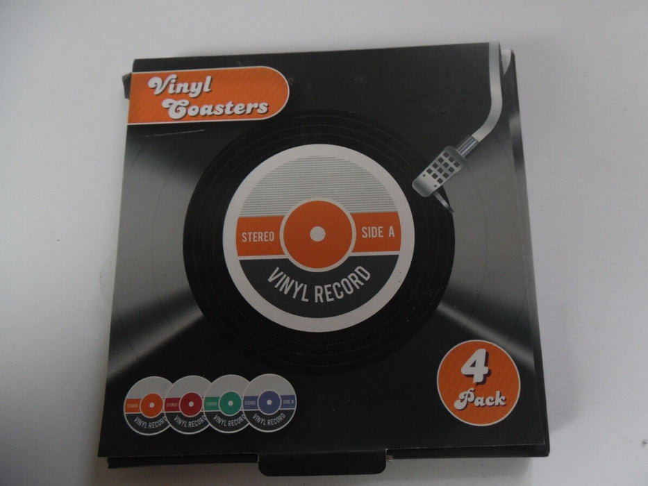 Vinyl Coasters X4 - Boxed