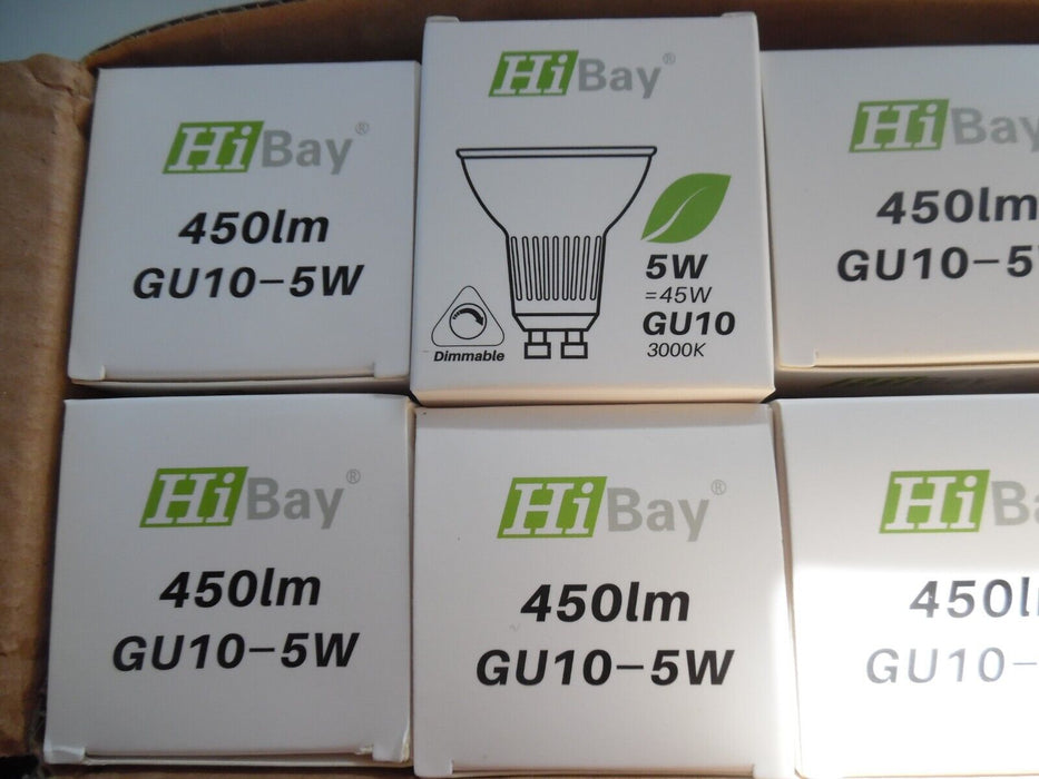 hi bay gu10 5w bulbs 10 pack