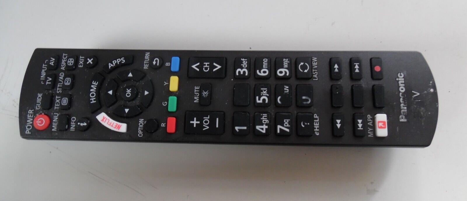 Universal Panasonic N2QAYB001133 Remote Control for Smart LED TV N2QAYB001119