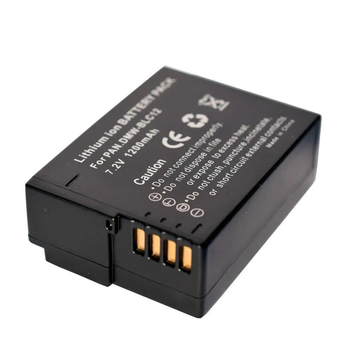 DMW-BLC12E DMW-BLC12 Battery For  Panasonic DMC-GH2 G5 G6 FZ200,FZ1000