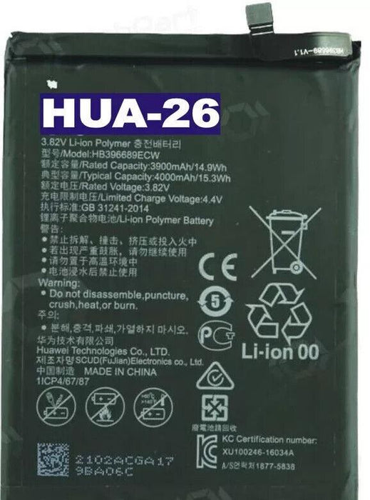 Replacement Battery Y7/ MATE 9/ MATE 9 PR0/ NOVA LITE PLUS/ Y9 2019 UK NEW