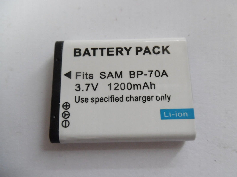for Samsung Digital Camera Battery BP70A / BP-70A 1200mAh 3.7v