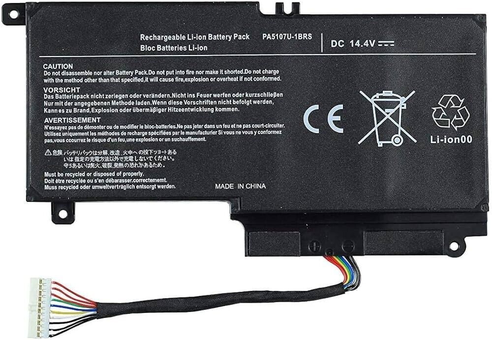 PA5107U-1BRS Battery for Toshiba Satellite L50 L50-A L55 L55t L40-A L40D L45D UK