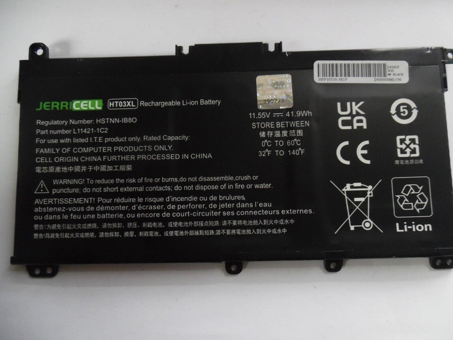 Battery For HP 240 245 250 255 340S 470 G7 L11421-542 L11119-855 HT03XL HTO3XL