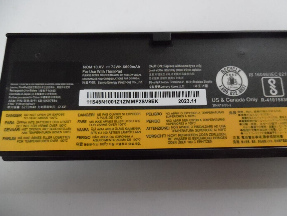 Battery For Lenovo ThinkPad T480 T570 T580 01AV424 01AV427 SB10K97597 SB10K97584