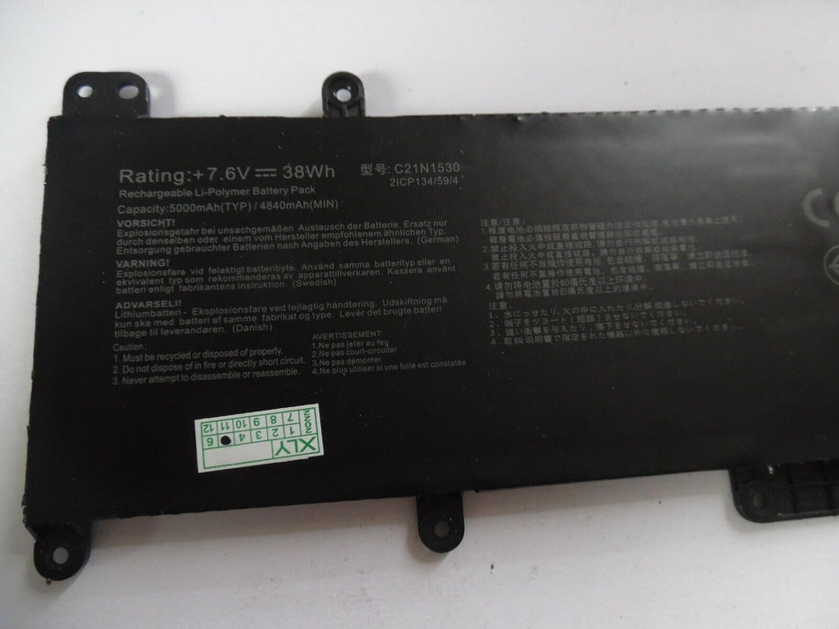 C21N1530 Battery for Asus Chromebook C202 C202SA C202SA-2A C202SA-3A 38Wh 7.6V