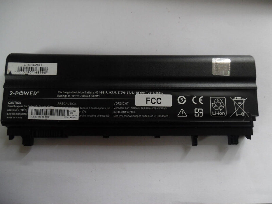 Battery 451-BBIF 9TJ2J VV0NF WGCW6 For DELL Latitude E5540 E5440 Notebook 10.8V