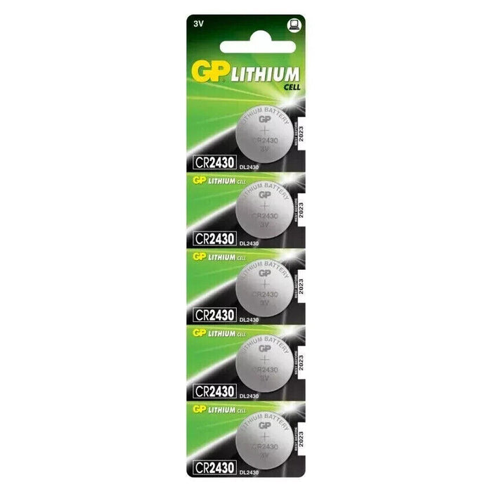 15x GP CR2430 DL2430 2430 3V Lithium Coin Cell Batteries *EXP 2027*