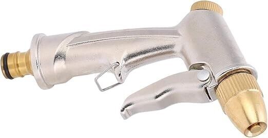 High Pressure Water Gun, Car Washing Water Gun Pure Brass All Metal High Pressur