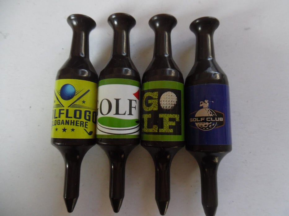 beer bottle golf tees pack of 4, novelty gift idea