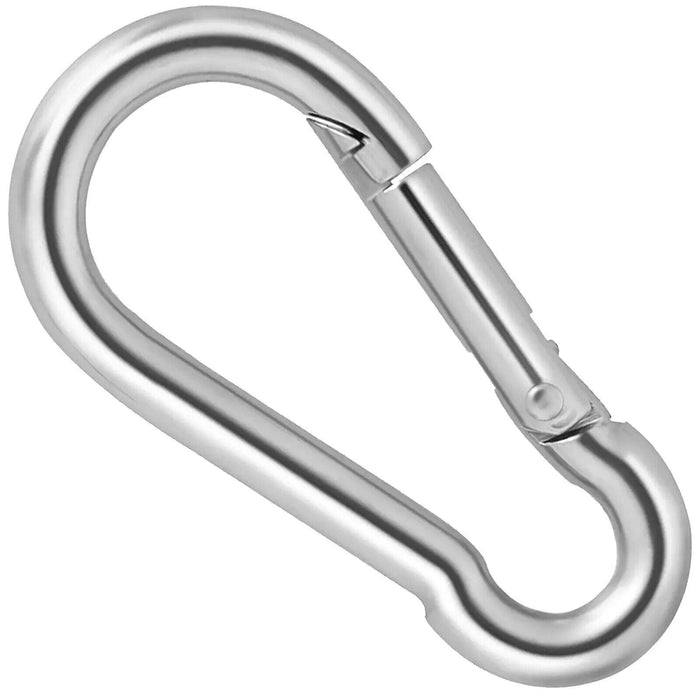 Carabiner Hook Clip Heavy Duty Snap Hook Spring Clip 60mm pack of  16