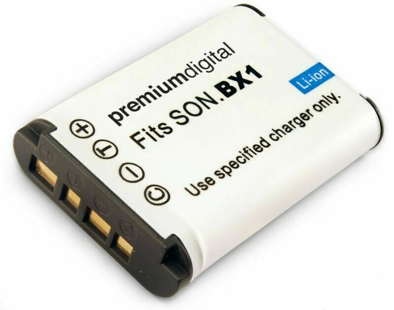 Replacement Battery for SONY NP-BX1 DSC- WX500 HDR- AS200 PJ410 CX405 FDR-X3000r