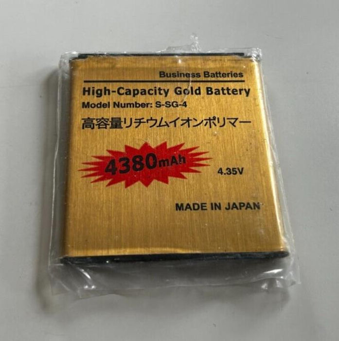 High Capacity Gold Battery for Samsung Galaxy S4 IV SM-N910 4380mAh UK
