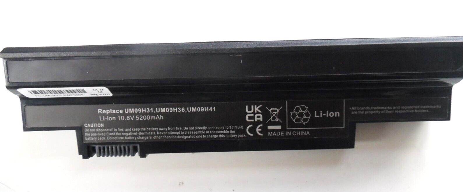 LAPTOP BATTERY 5200mAh black for ACER Aspire ONE UM09H31, UM09H36