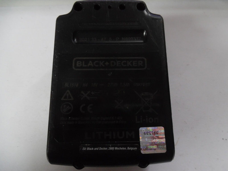 black and decker 18v battery charger bl1518