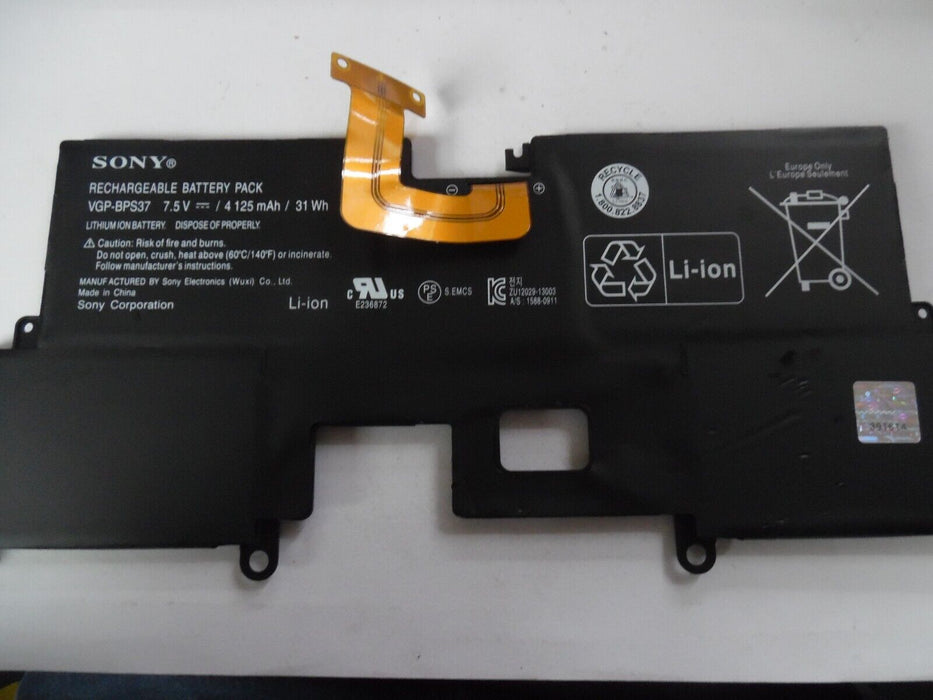 2024Genuine Battery VGP-BPS37 For SONY VAIO SVP1121 Pro 11 Ultrabook SVP11227SCB