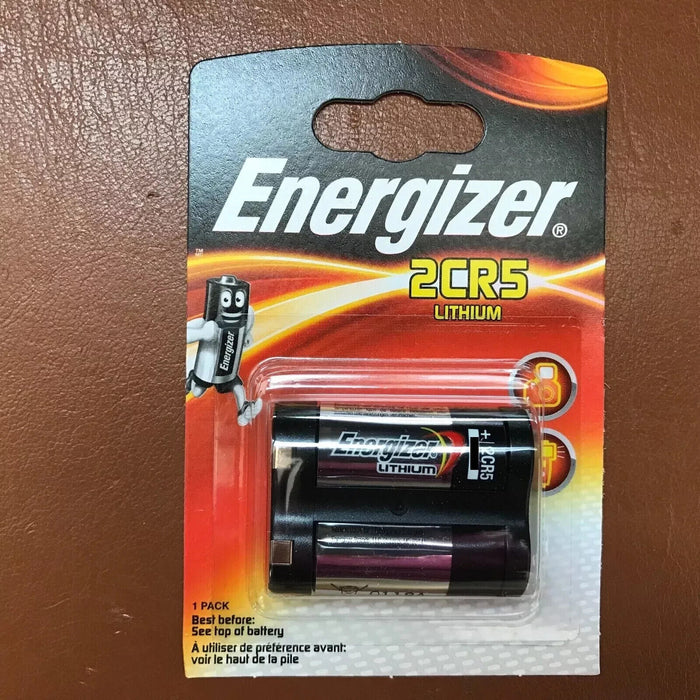 Energizer 2CR5 6V Lithium Photo Battery DL245 245 LONGEST EXPIRY DATE