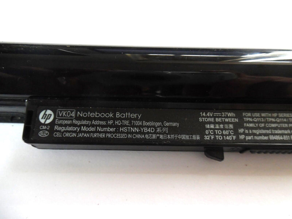 Laptop Battery For HP 694864-851 HSTNN-YB4D VK04