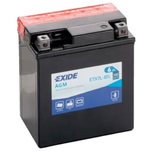 AGM Motorcycle Battery Bike Motorbike ETX7L-BS Exide