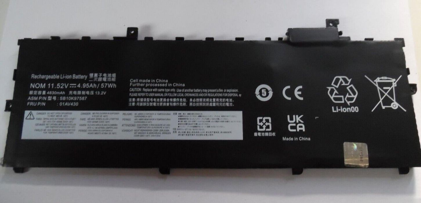 BTI SB10K97587 Battery 11.52v for Lenovo Thinkpad X1