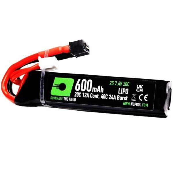 NP POWER – LIPO 600MAH 7.4V 20C (PDW-MINI DEANS)