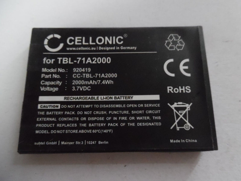 TBL-71A2000 New Genuine 2000mAh 3.7V Battery for TP-LINK TL-TR861 761 M5350
