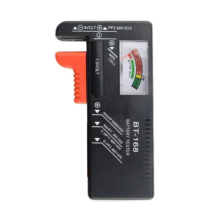 BT-168 /BT-168D Battery Testing Meter Black for AA AAA C D 9V 1.5V Button Cell