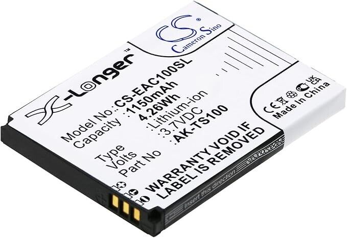 CS-EAC100SL Battery 1150mAh compatible with [Emporia] TELME TS100