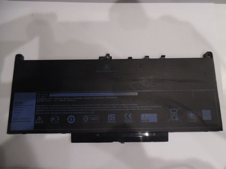 J60J5 Laptop Battery For Dell Latitude 12 7000 E7470 E7270 Serie Notebook R1V85