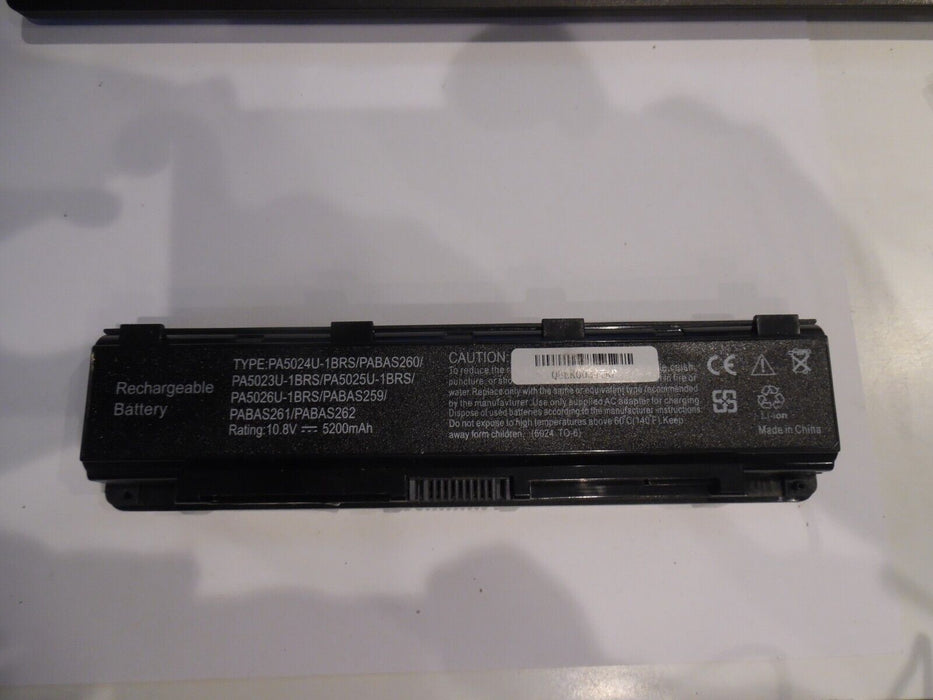 For toshiba satellite pro c855 c850 c850d l850 l830 laptop battery pa5024u-1brs
