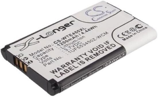 Cameron Sino CS-WTE450XL battery 1200mAh / 3.7V / 4.44Wh Wacom