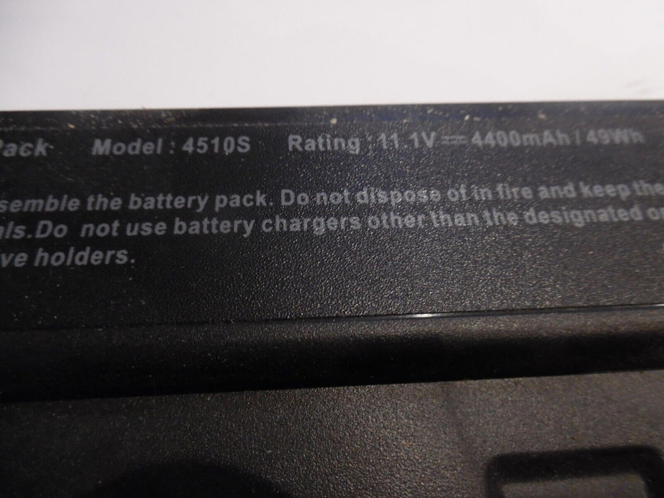 Replacement battery for HP - COMPAQ Probook 4510s 4400mAh