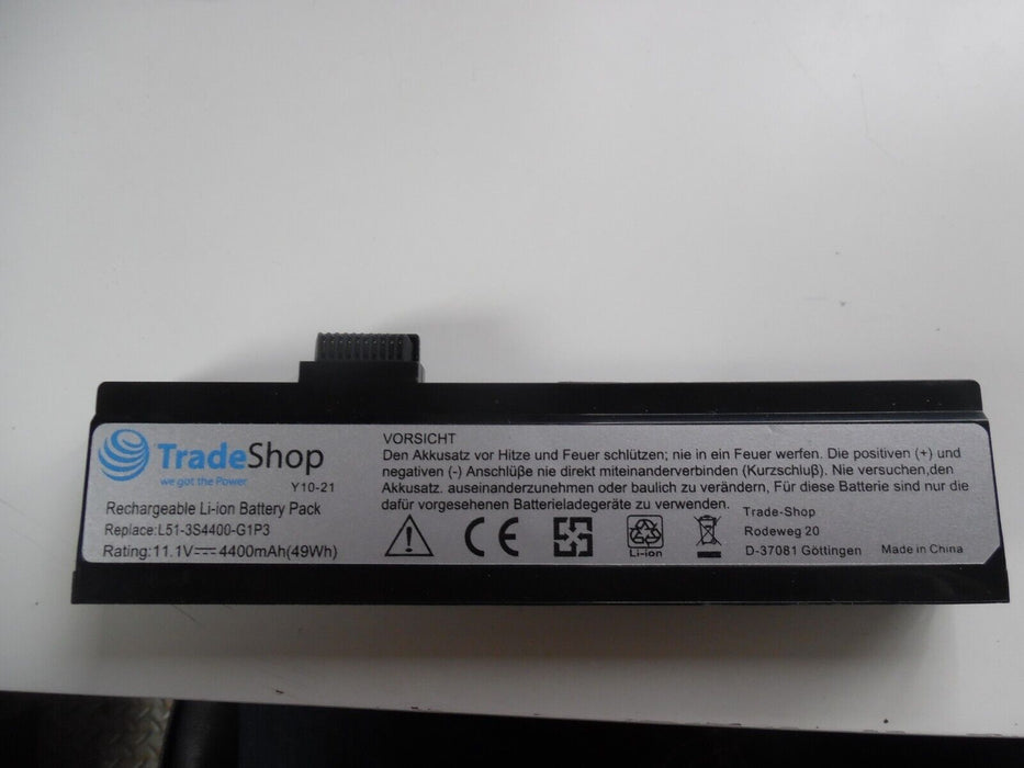 11.1V 5.2Ah L51-3S4400-S1L3,S1S5,G1P3  Battery for Fujitsu Amilo Pi 2530