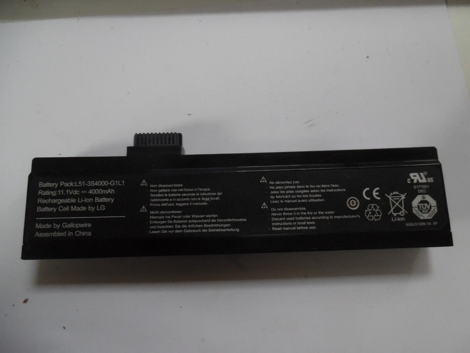 11.1V Battery For Fujitsu Siemens Amilo Li L51-3S4000-G1L1