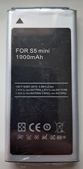 BATTERY FOR SAMSUNG GALAXY S5 MINI SM-G800F EB-BG800BBE 1900 mAh