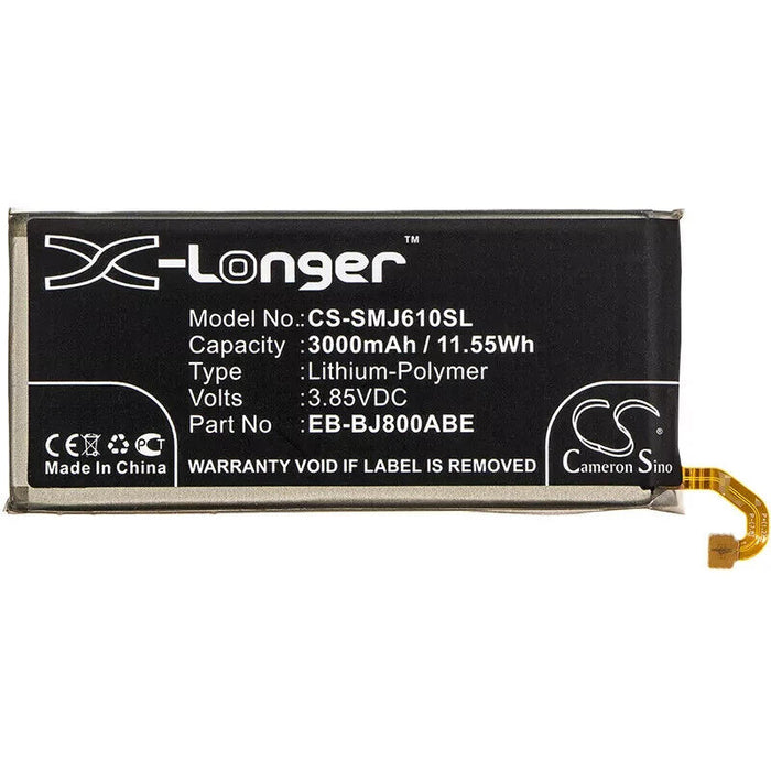Battery for Samsung SM-A600F/DS SM-A600FN SM-A600G/DS EB-BJ800ABE 3000mAh NEW