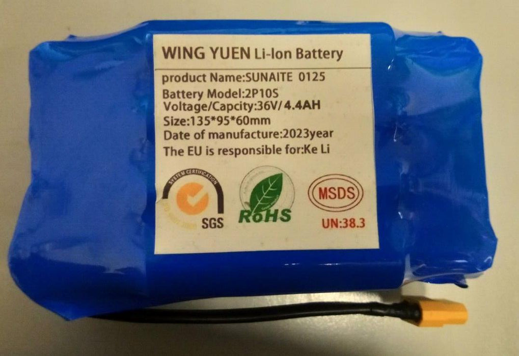 Wing Yuen 36V 4.4Ah Electric Scooter Battery